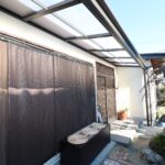 雲南市 外構工事 軒を延長して雨の日も快適に使える屋外空間